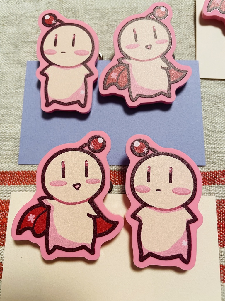 ちゃつみクリップバッジ 2種セット