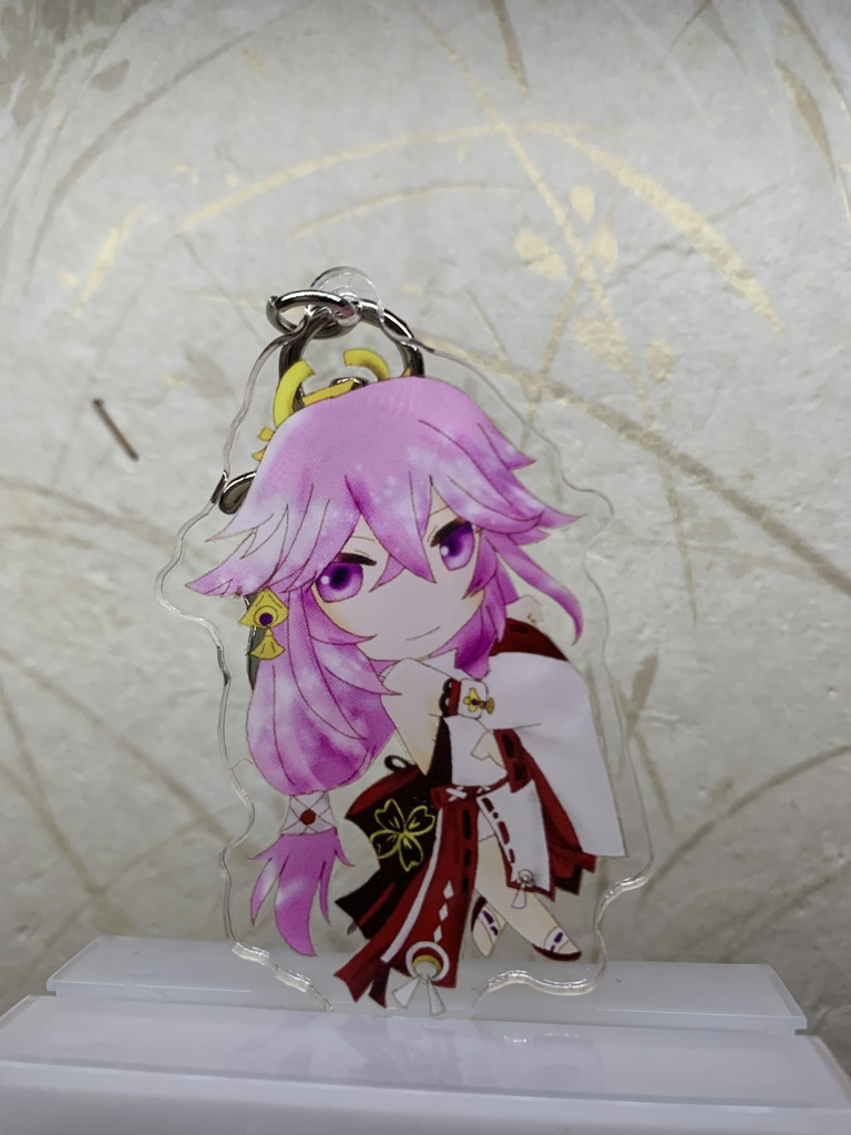 八重神子 原神同人アクリルキーホルダー