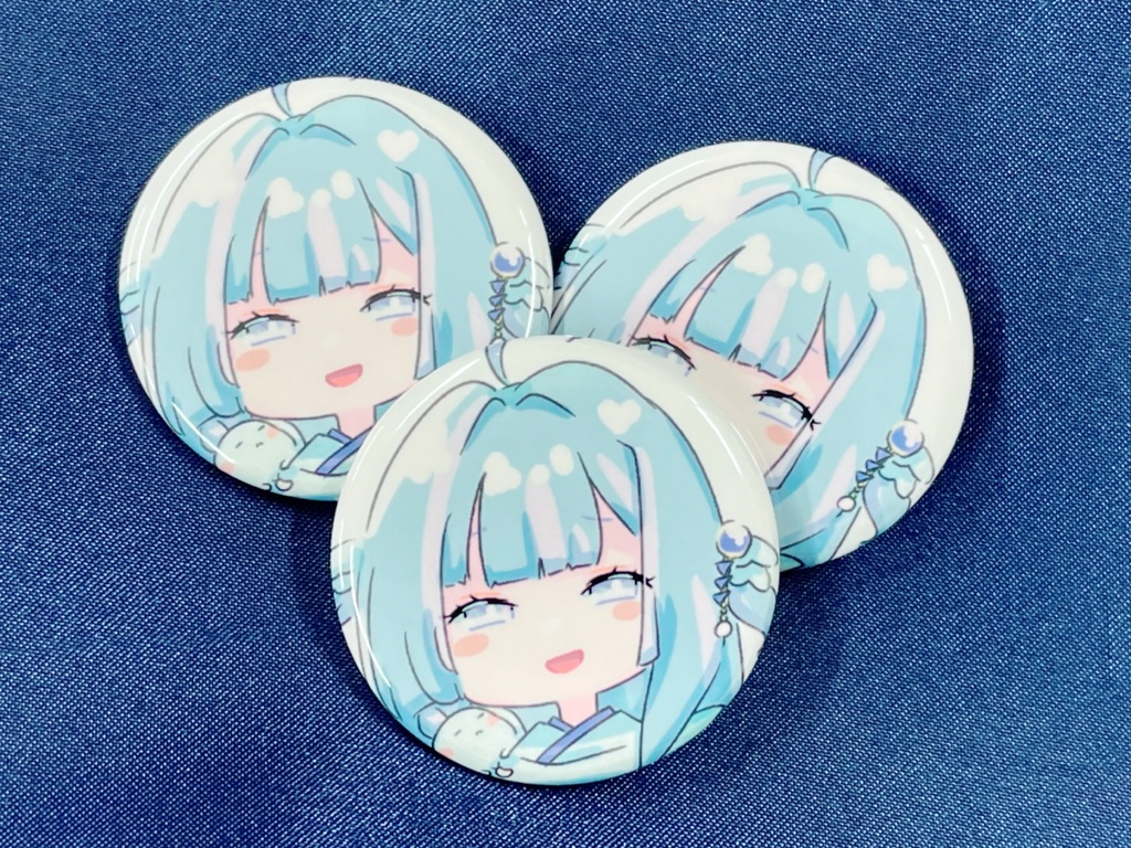 天羽衣ざぁこざぁこフェイス缶バッジ