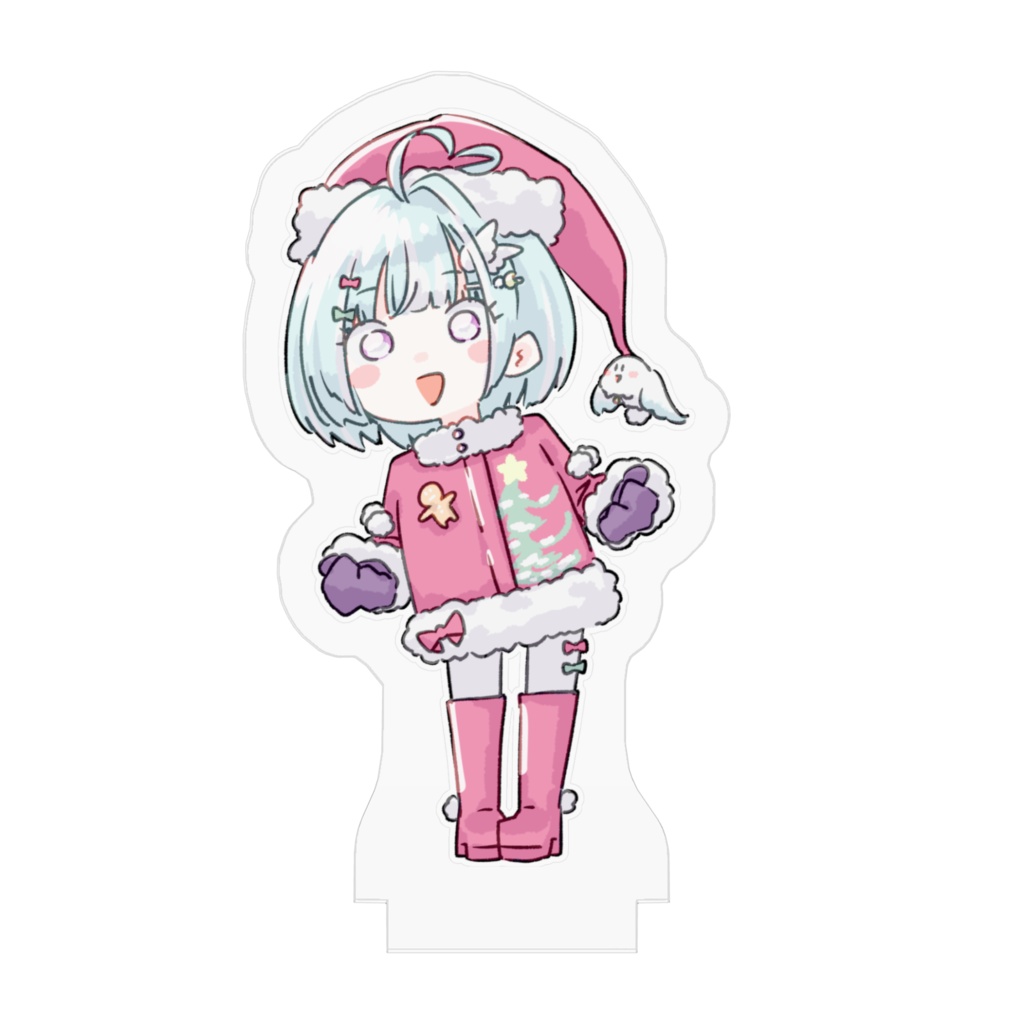 【非公式】ななしいんく天羽衣様クリスマスサンタコーデアクリルフィギュア