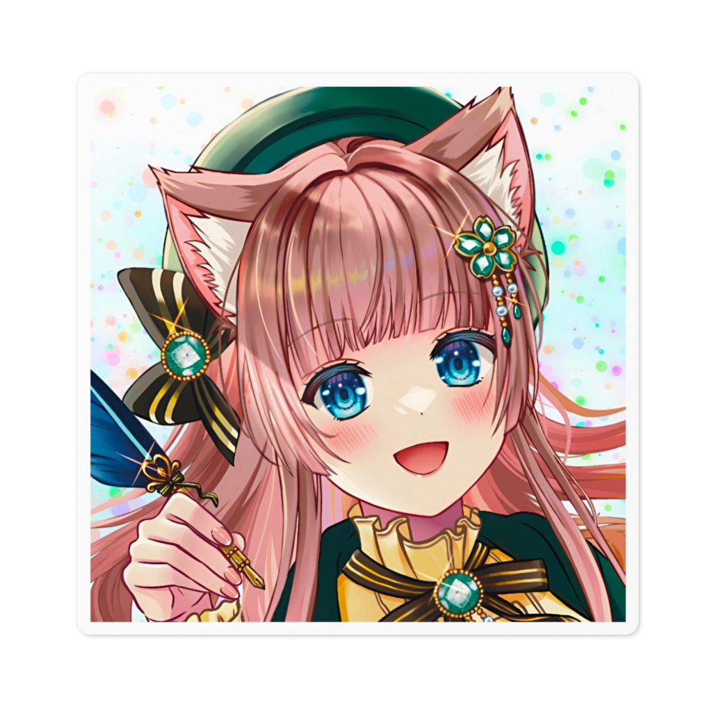 Waterproof Stickers ステッカー防水仕様 - 100 x 100 (mm)