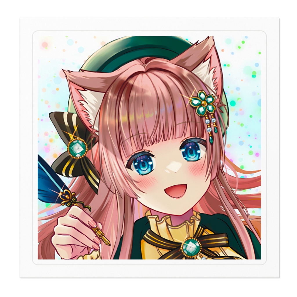 Waterproof Stickers ステッカー防水仕様 - 100 x 100 (mm)