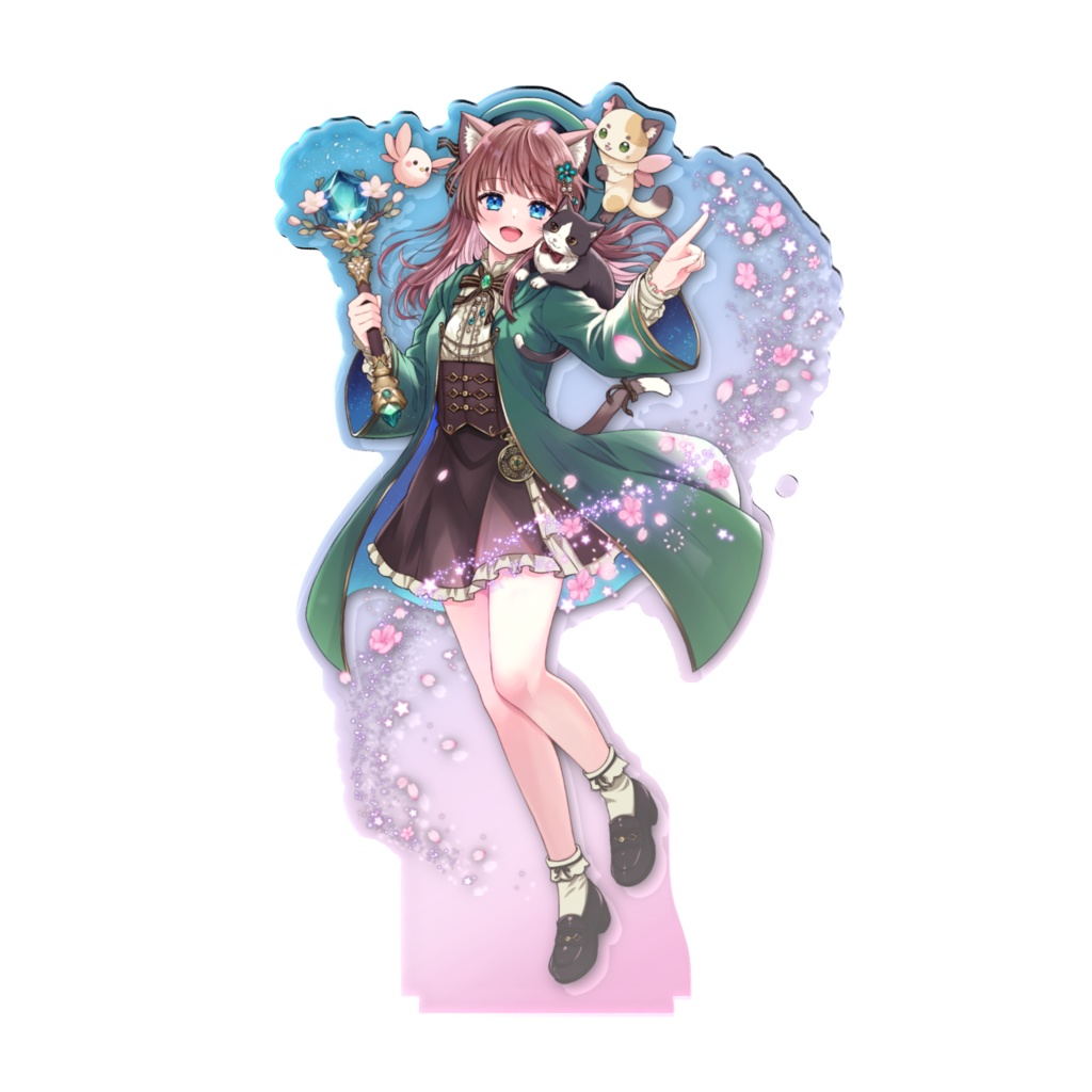 Isekai Magical Teacher ♡ オーロラアクスタ Aurora Acrylic Figure