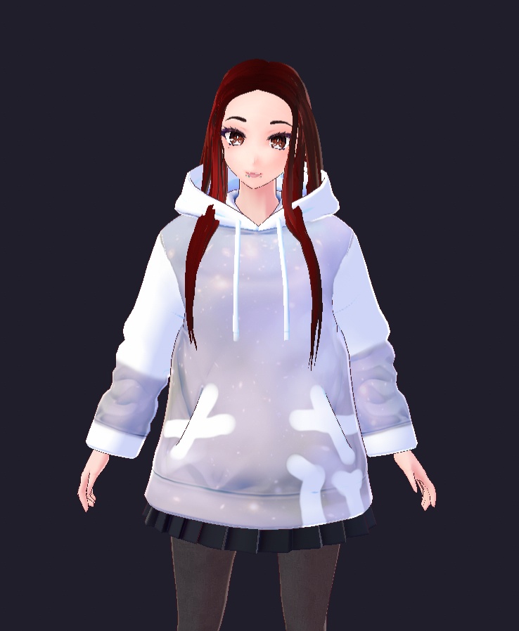 VRoid Galaxy Hoodie Texture (Free)