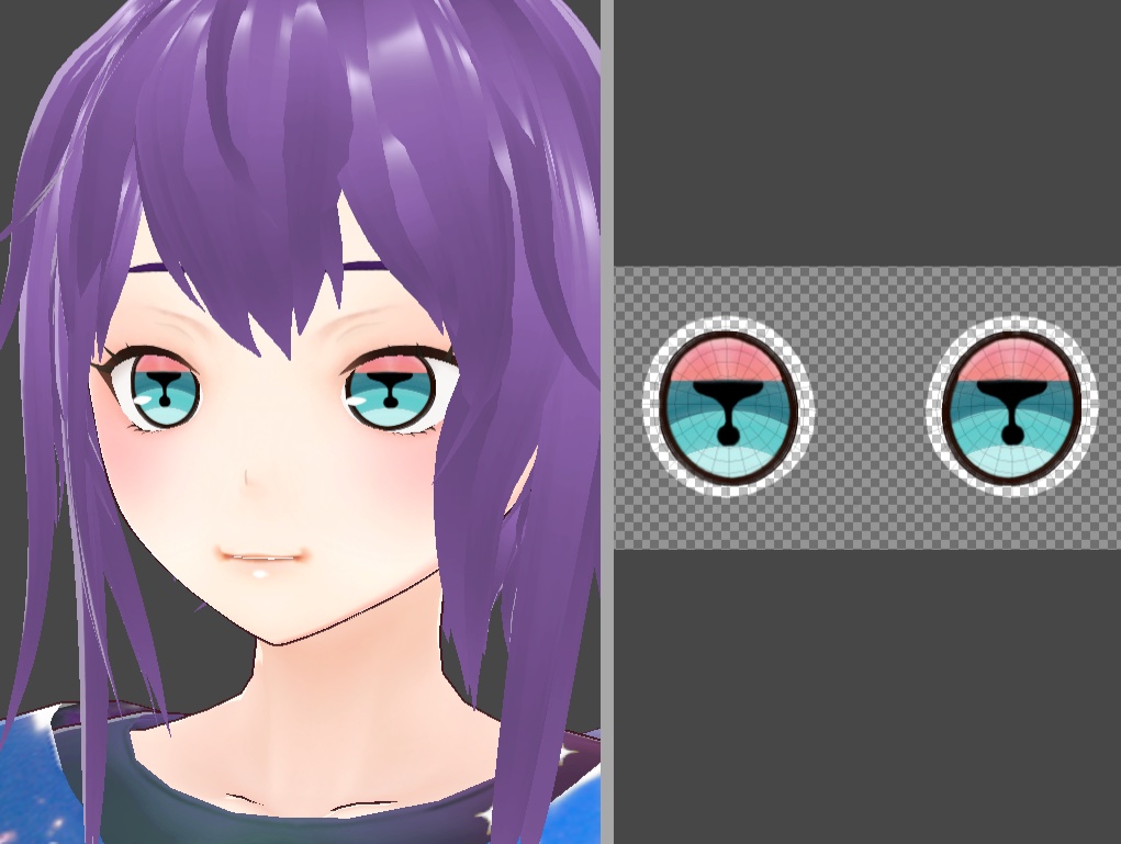 Hypnosis Mic VRoid Iris Set + PSD for easy Custom Eyes (25 FREE Eye Textures)