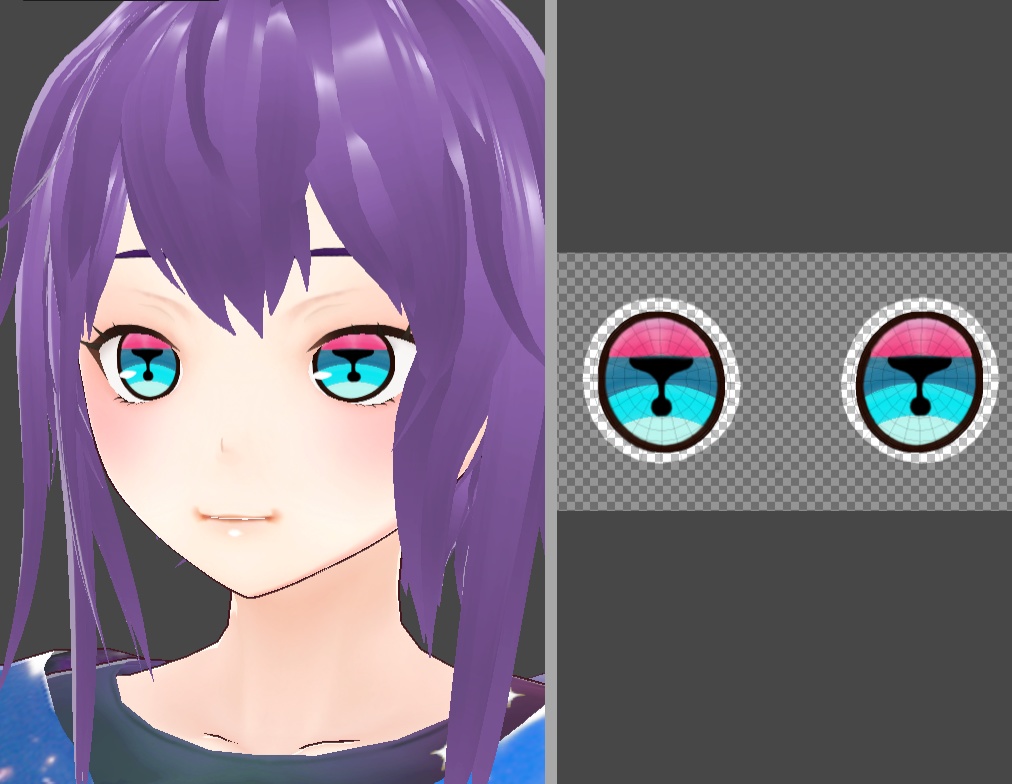 Hypnosis Mic VRoid Iris Set + PSD for easy Custom Eyes (25 FREE Eye Textures)