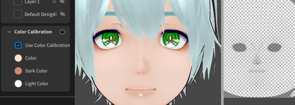 Free Round Boop Nose Texture for VRoid