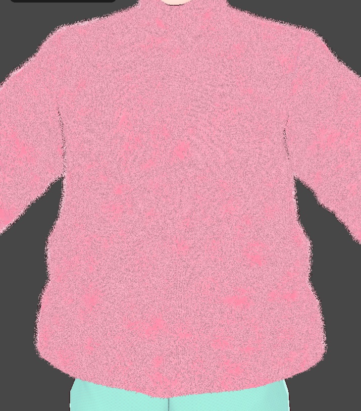 FREE Fluffy Fuzzy Pastel Sweaters for Vroid