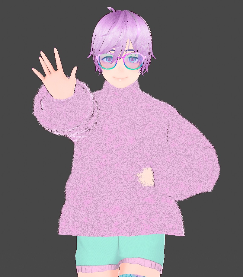 FREE Fluffy Fuzzy Pastel Sweaters for Vroid