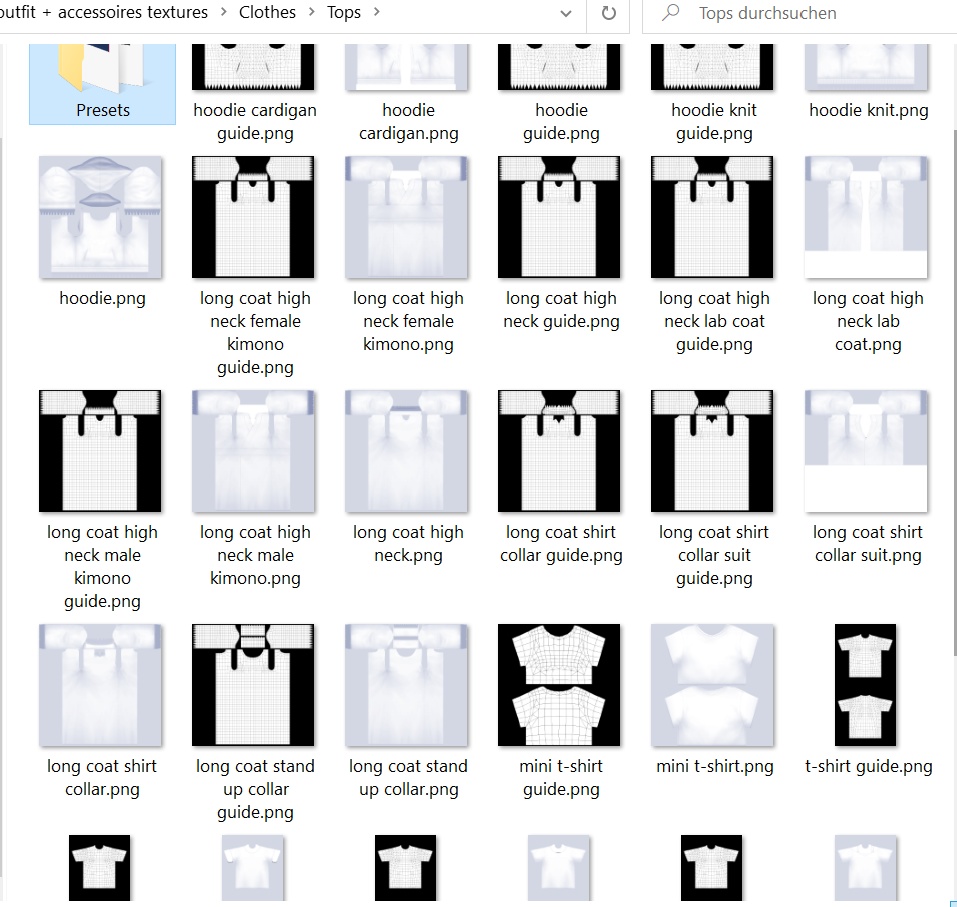 VRoid Stable Preset and Base Texture Collection Mega-pack + Beta Converted Skins