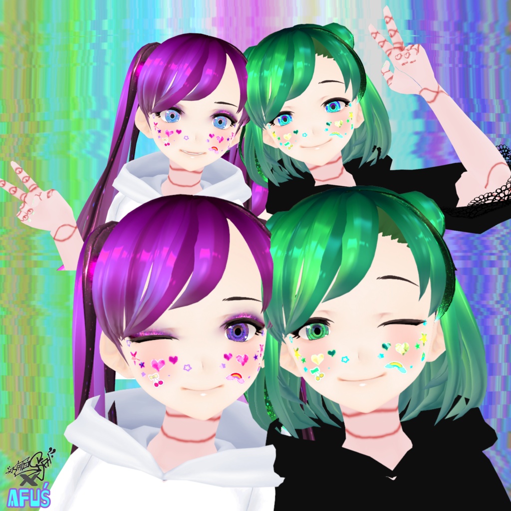 KSDR1 Eyes ♡ Free VRoid Iris Textures b KaitoSai