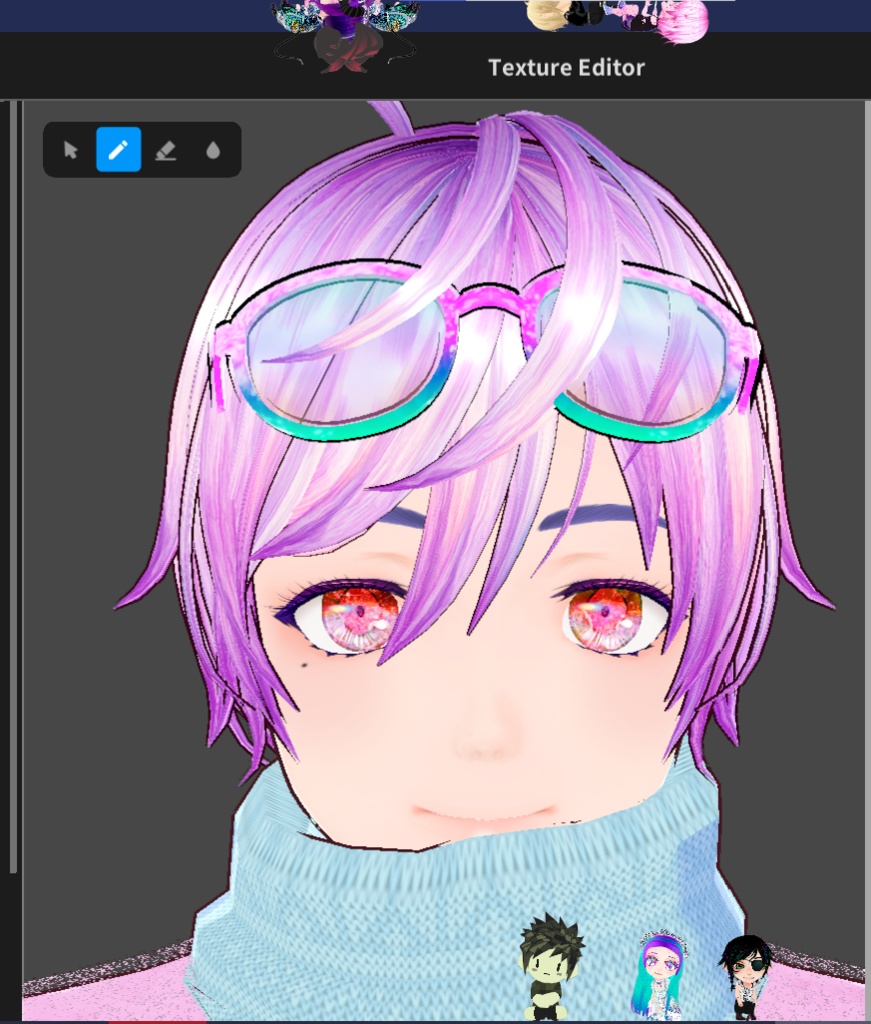 KSDR3 Eyes ♡ Free VRoid Iris Textures by KaitoSai