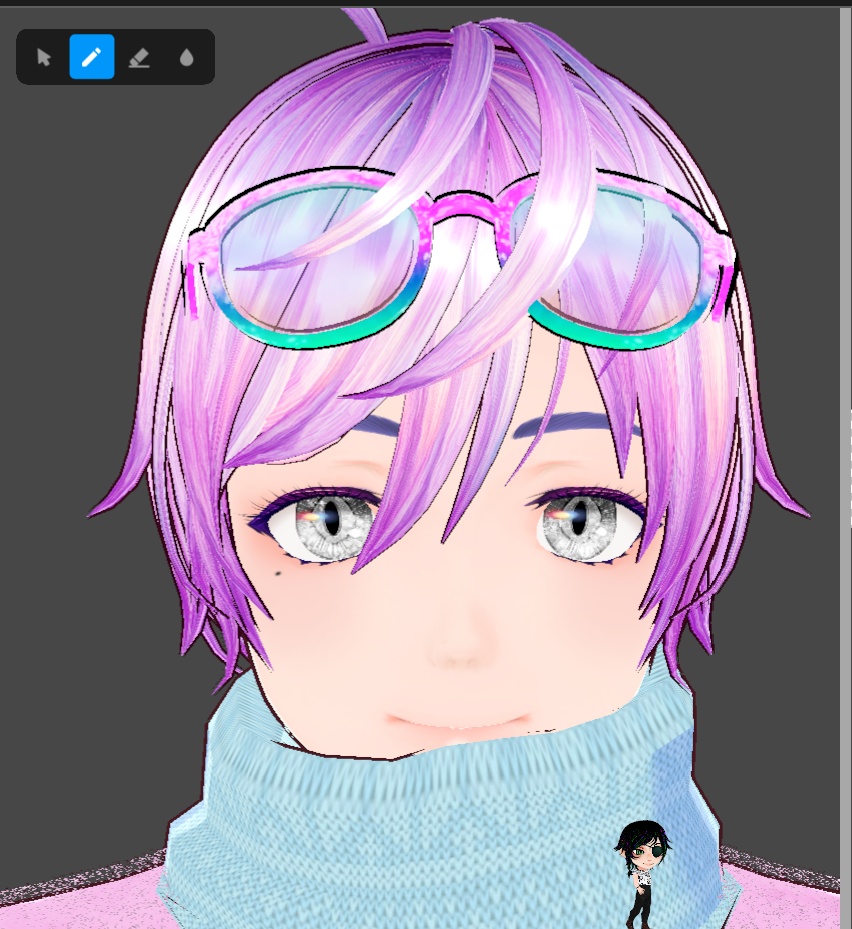 KSDR3 Eyes ♡ Free VRoid Iris Textures by KaitoSai