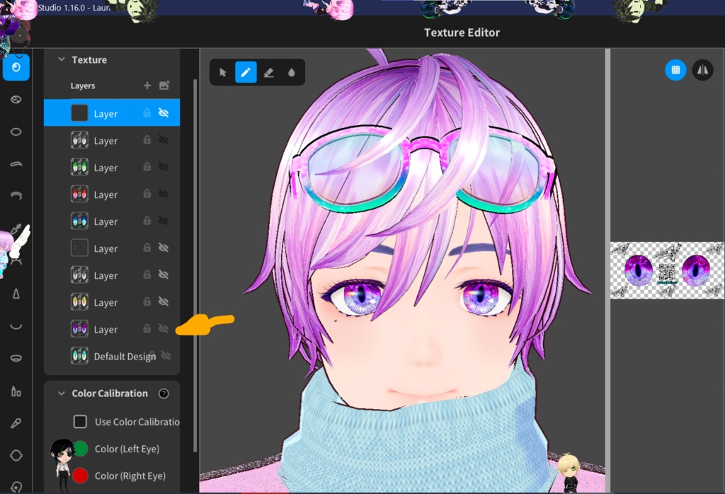 KSDR3 Eyes ♡ Free VRoid Iris Textures by KaitoSai