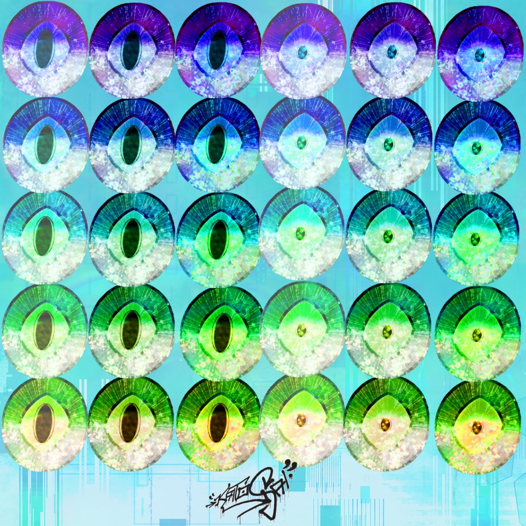 KSDR3 Eyes ♡ Free VRoid Iris Textures by KaitoSai