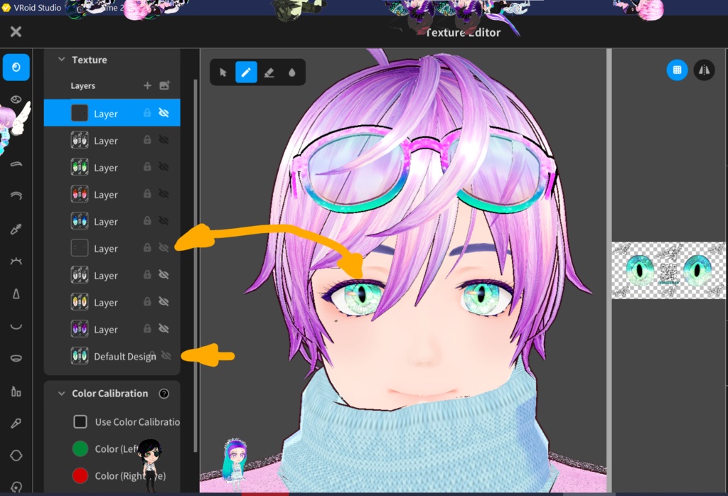 KSDR3 Eyes ♡ Free VRoid Iris Textures by KaitoSai