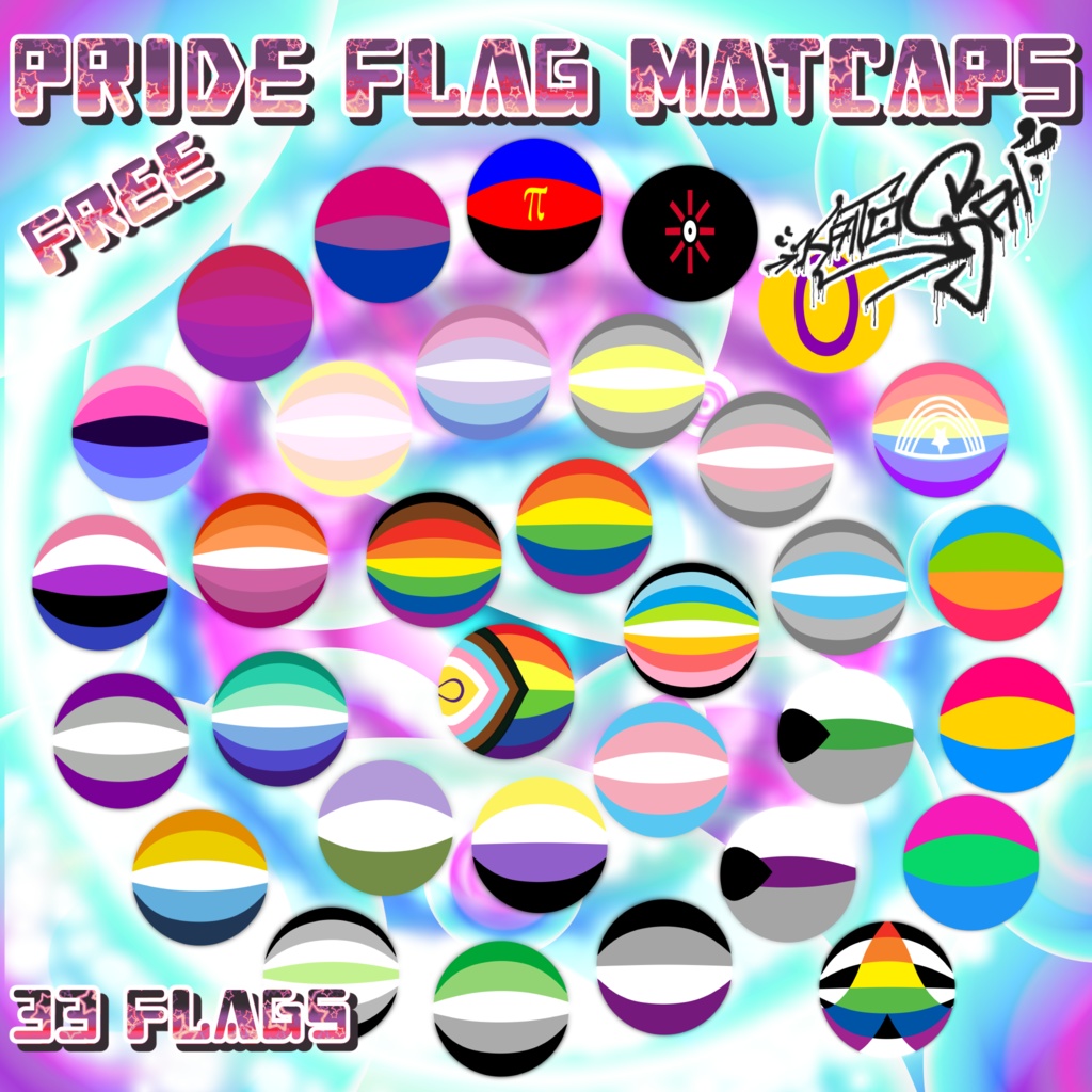Free Pride Matcaps