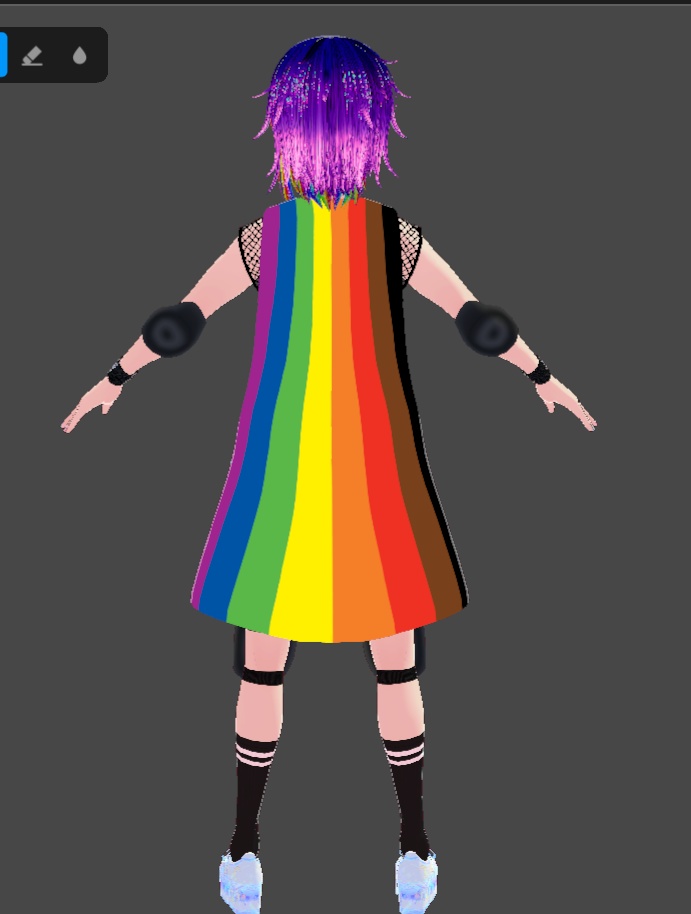 Free Pride Capes for VRoid
