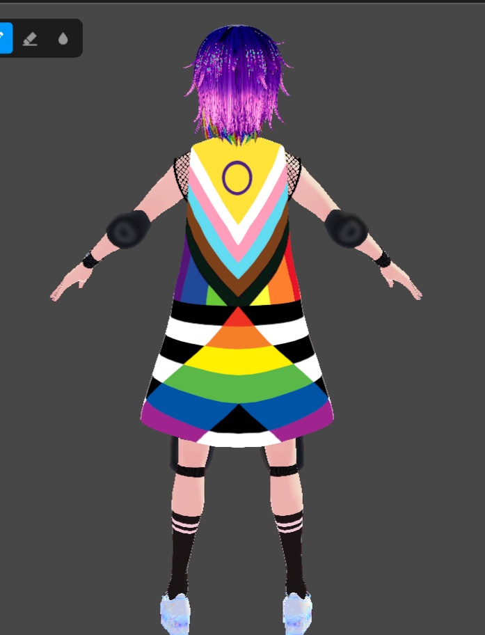 Free Pride Capes for VRoid