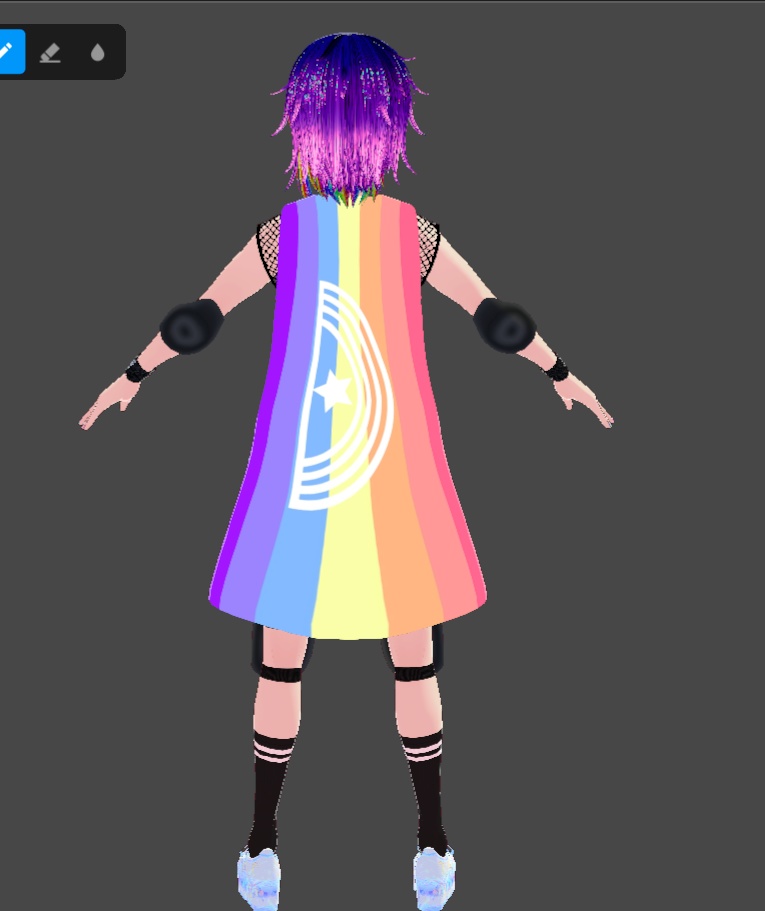Free Pride Capes for VRoid