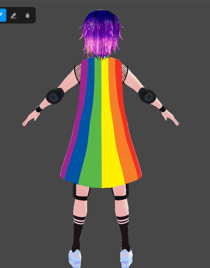 Free Pride Capes for VRoid
