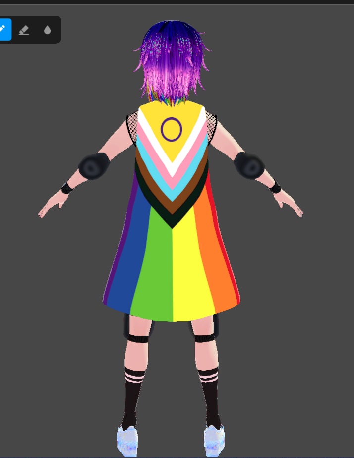 Free Pride Capes for VRoid
