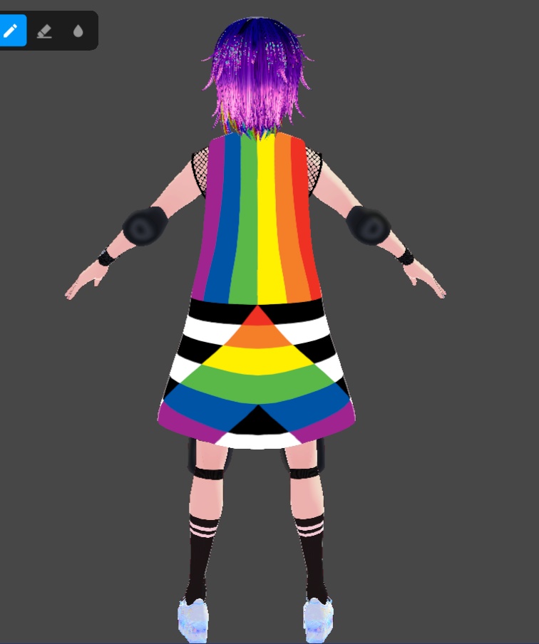 Free Pride Capes for VRoid