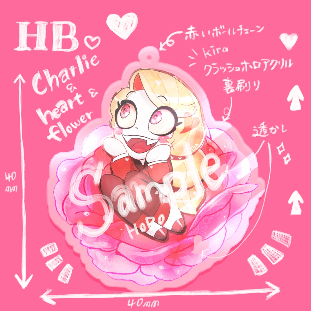 HazbinHotel♡チャーリー♡アクキー