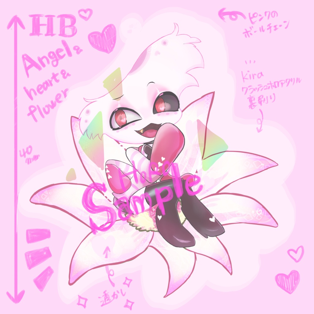 HazbinHotel♡エンジェル♡アクキー