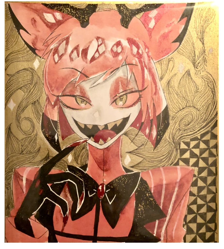 手書きミニ色紙 No,2 アラスター