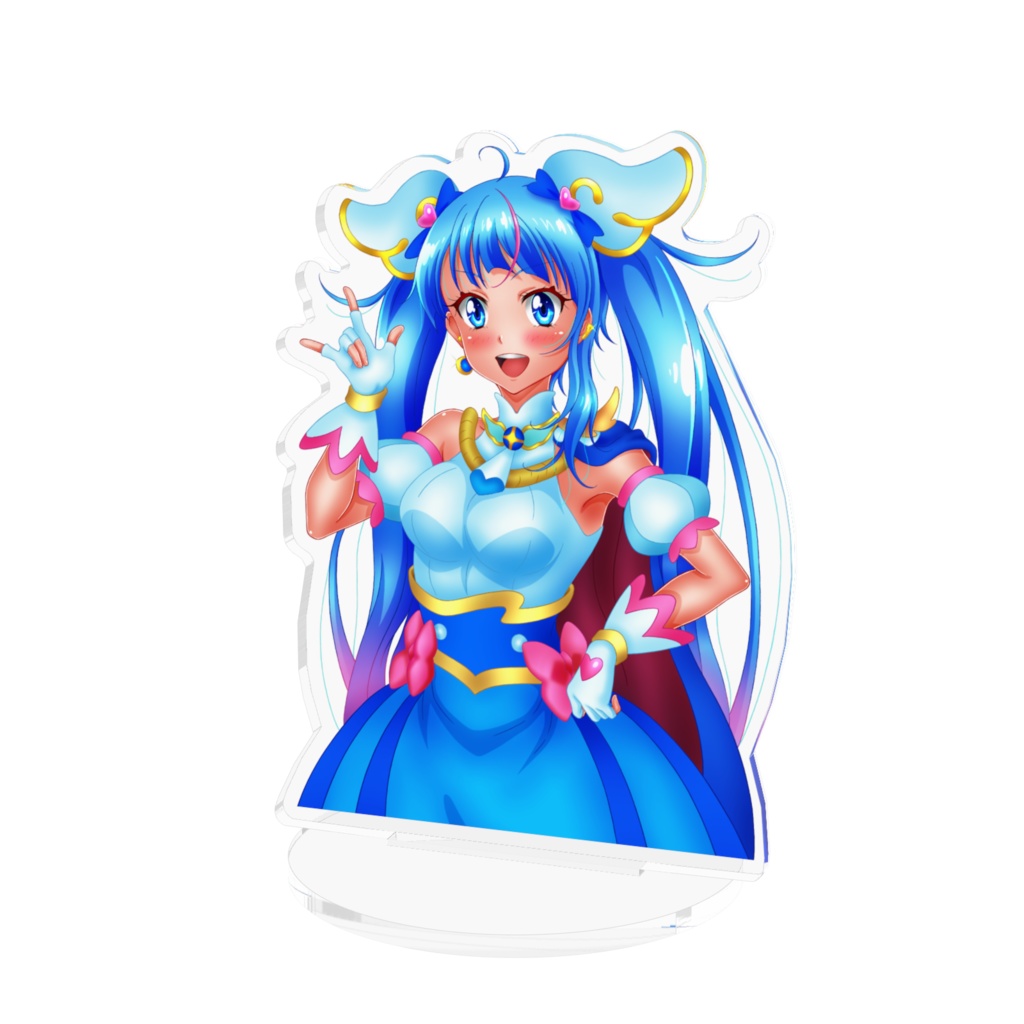ひろがるスカイ！プリキュア キュアスカイ 同人アクリルフィギュア