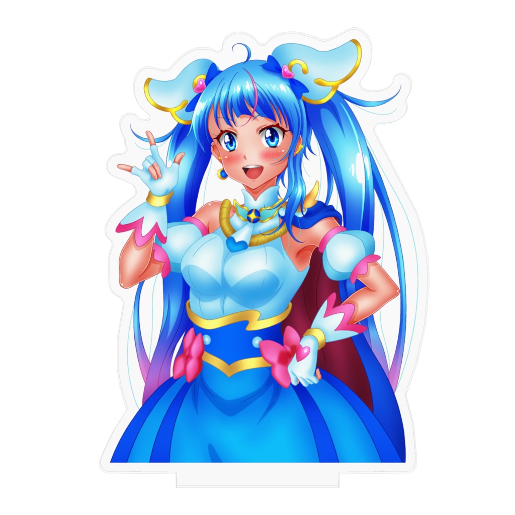 ひろがるスカイ!プリキュア キュアスカイ 同人アクリルフィギュア