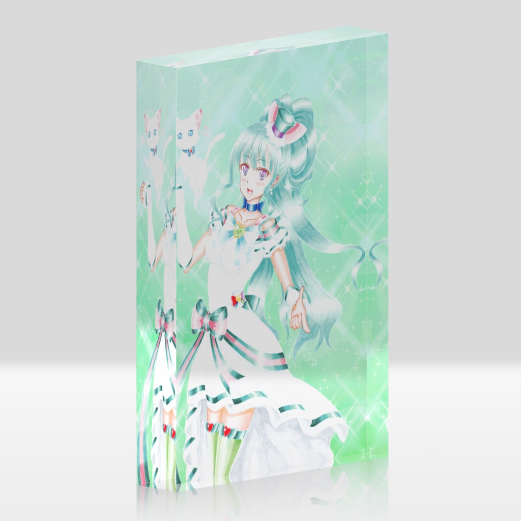 わんだふるぷりきゅあ! キュアリリアン 同人アクリルブロック