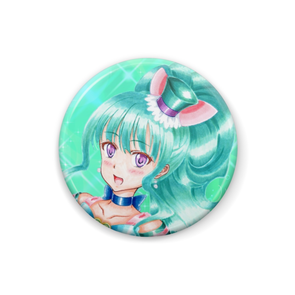 わんだふるぷりきゅあ! キュアリリアン 同人缶バッジ