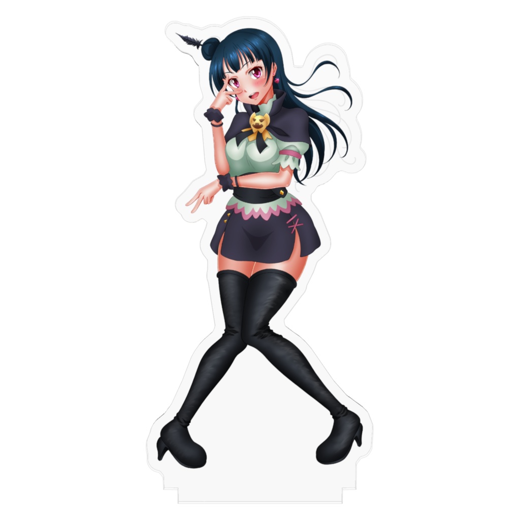 ラブライブ!サンシャイン‼︎ 津島善子(幻日のヨハネ風コスチュームVer.) 同人アクリルフィギュア