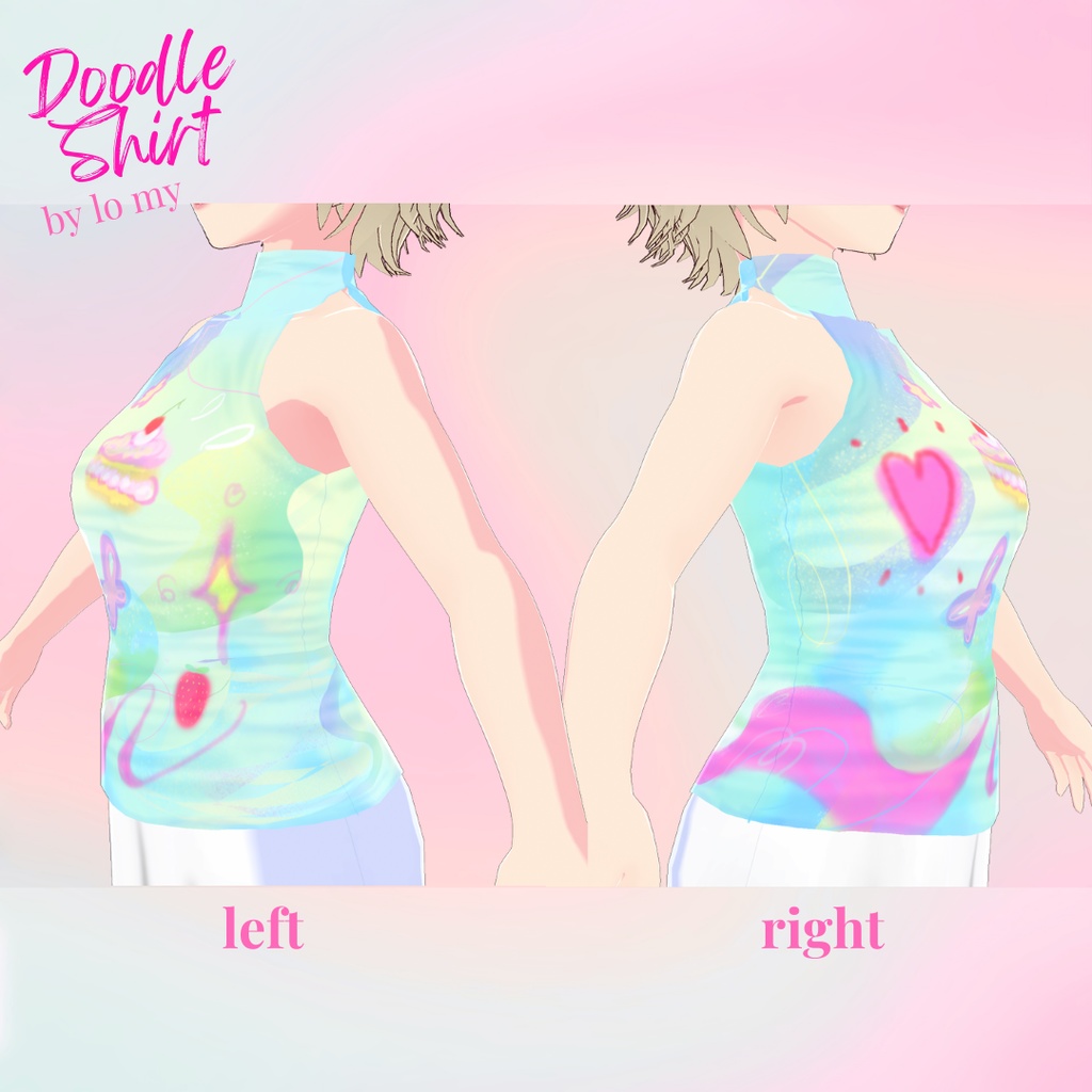 【VRoid】Graphic Shirt