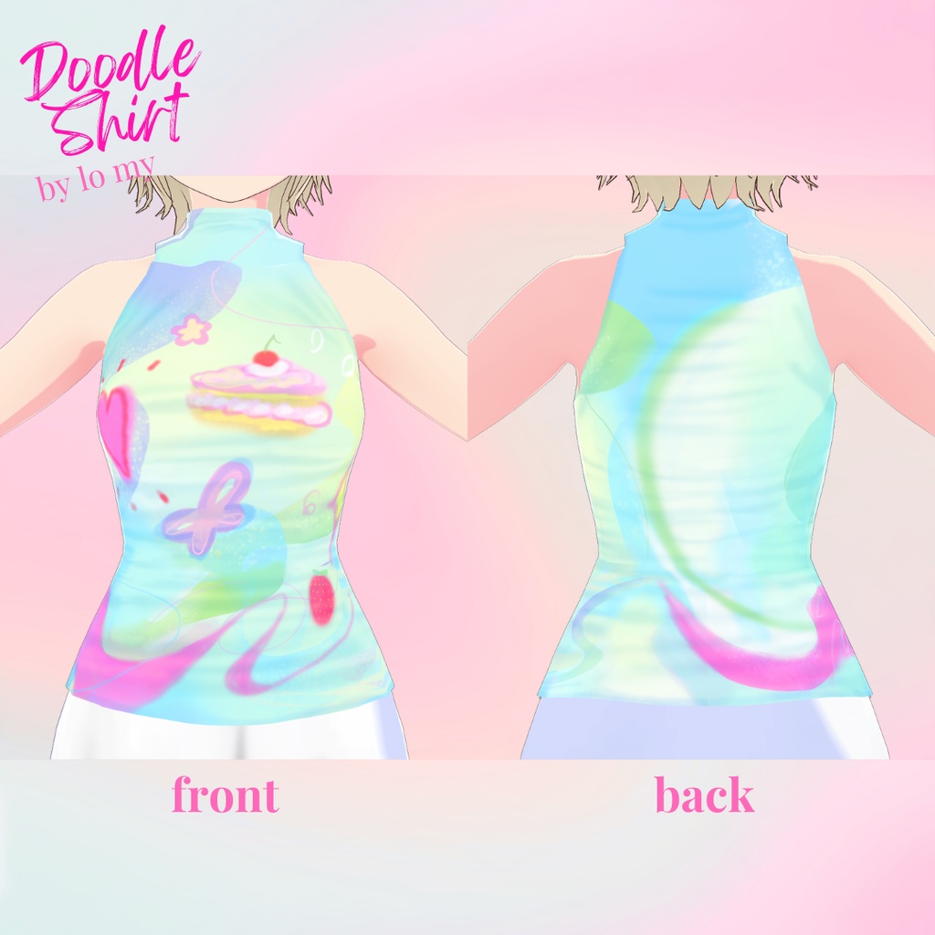 【VRoid】Graphic Shirt