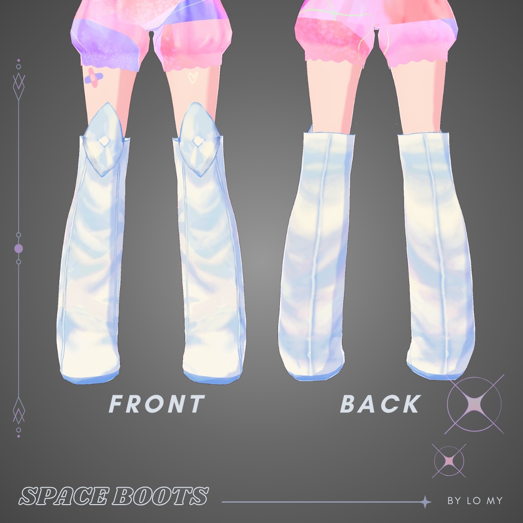 【VRoid】Space Boots