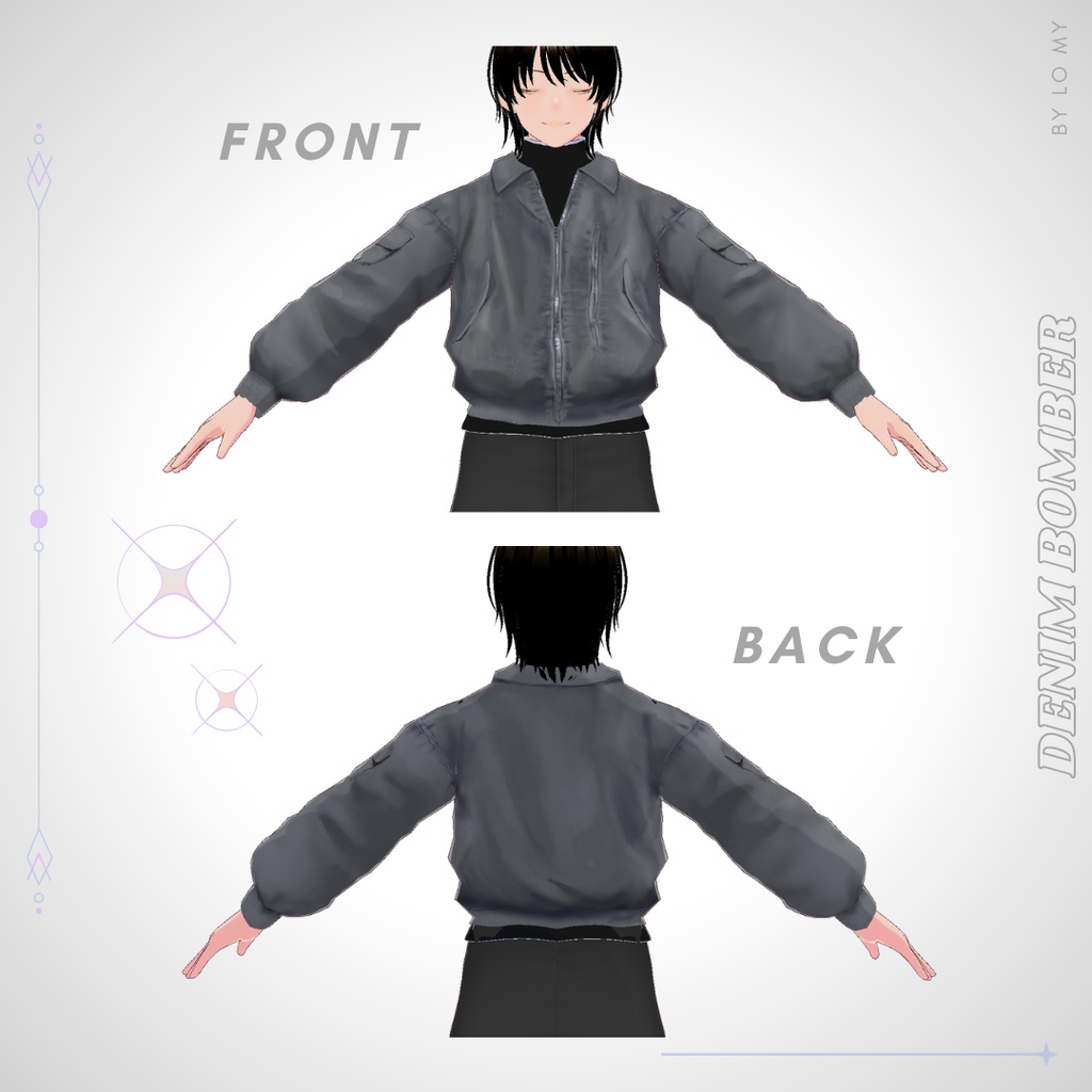 【VRoid】Jacket