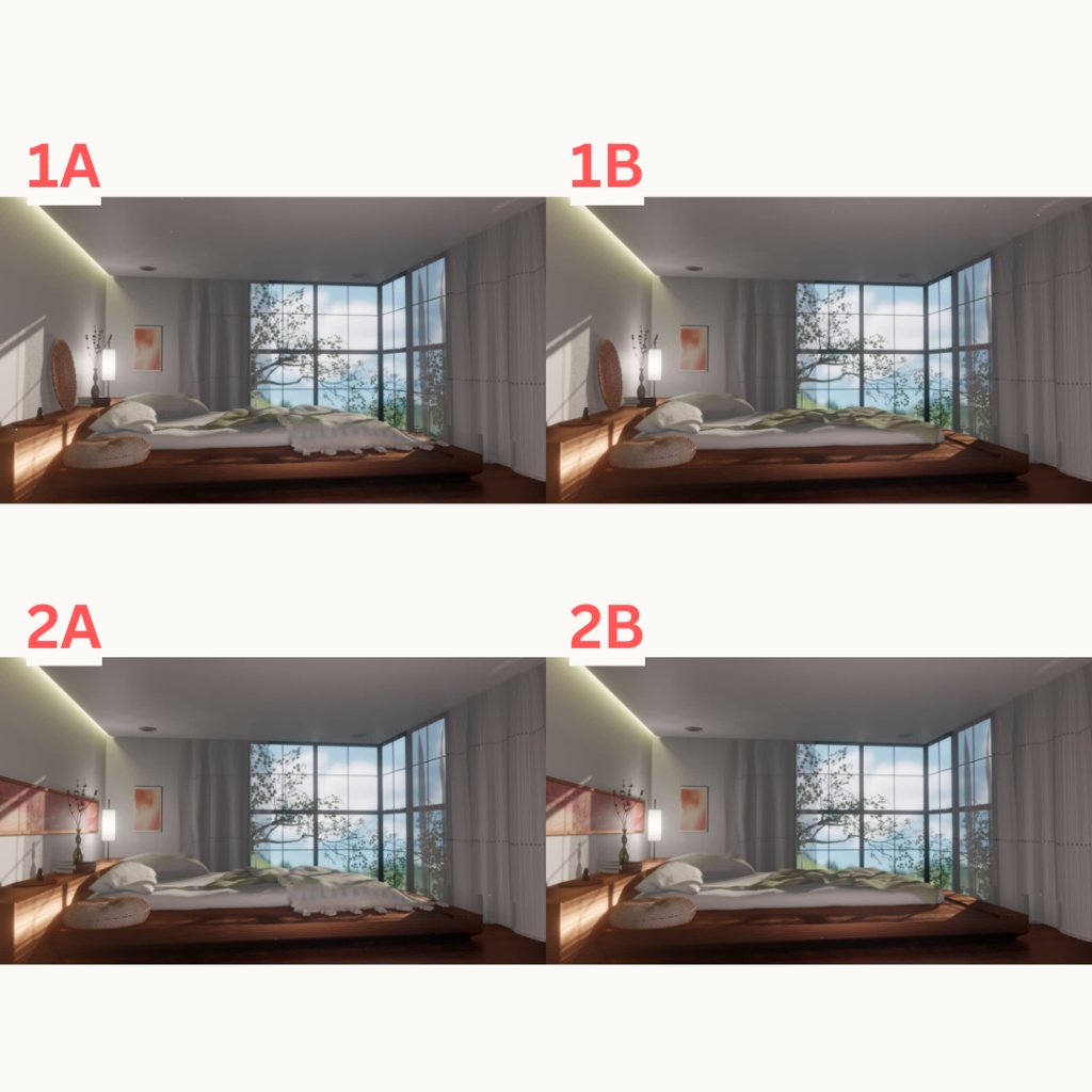 【Animated Background】Cozy & Stylish Contemporary Bedroom