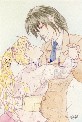 【原画】アナログ水彩画で振り返る姫と宰相の十二ヶ月(上)