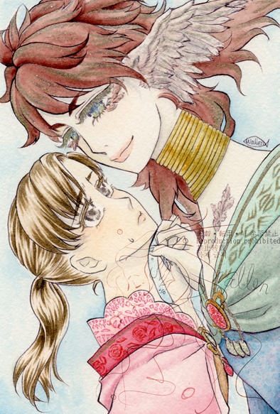 【額装作品】俺様聖女のお気に入り