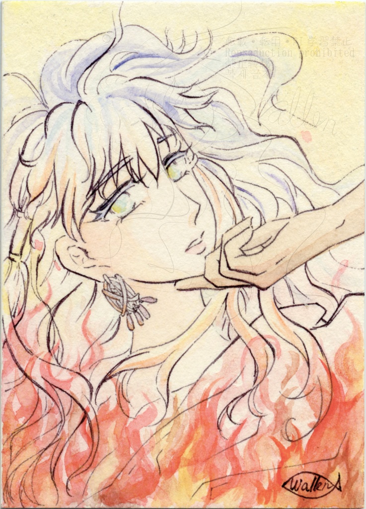 ATC原画「闇と光」