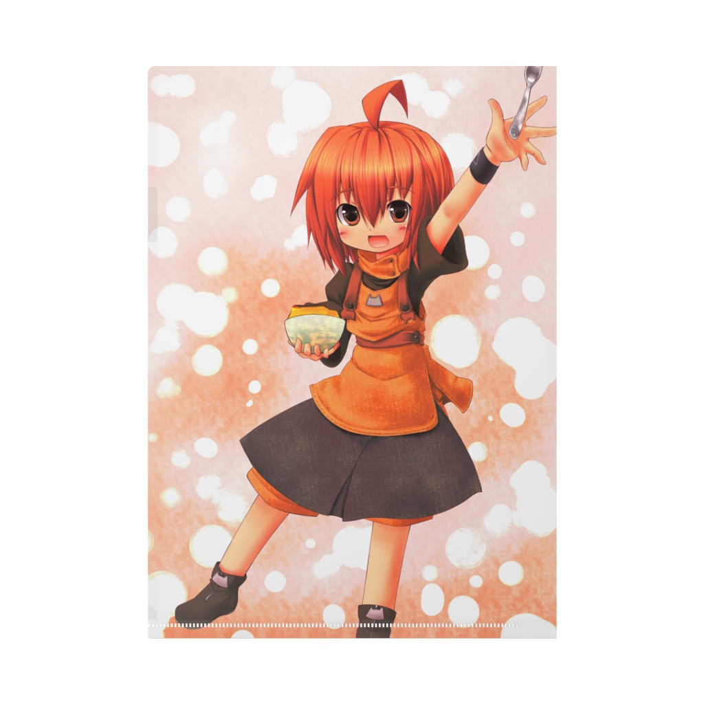 支援金のお礼(クリアファイル)