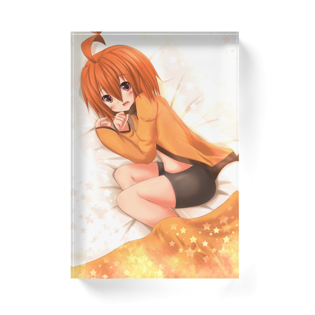 支援金のお礼(アクリルブロック1)