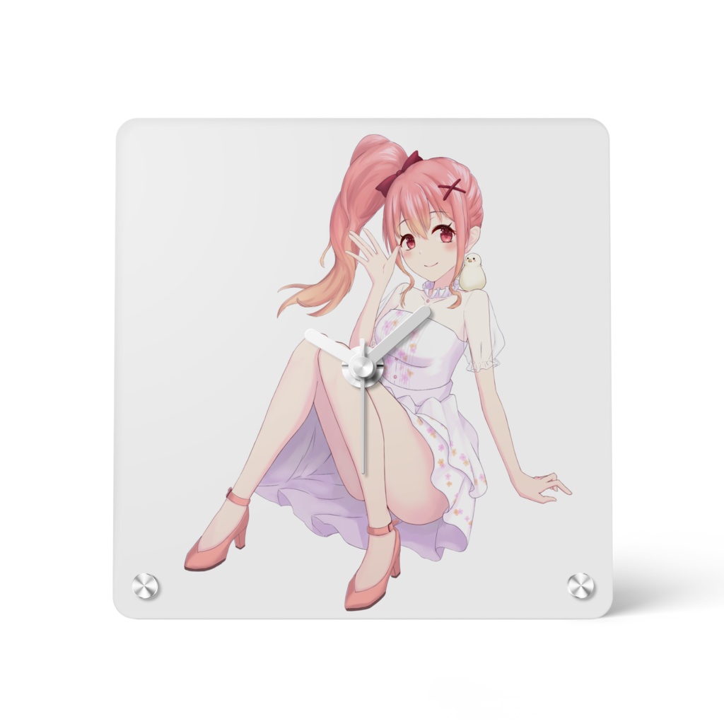 胡桃ろんアクリル時計A