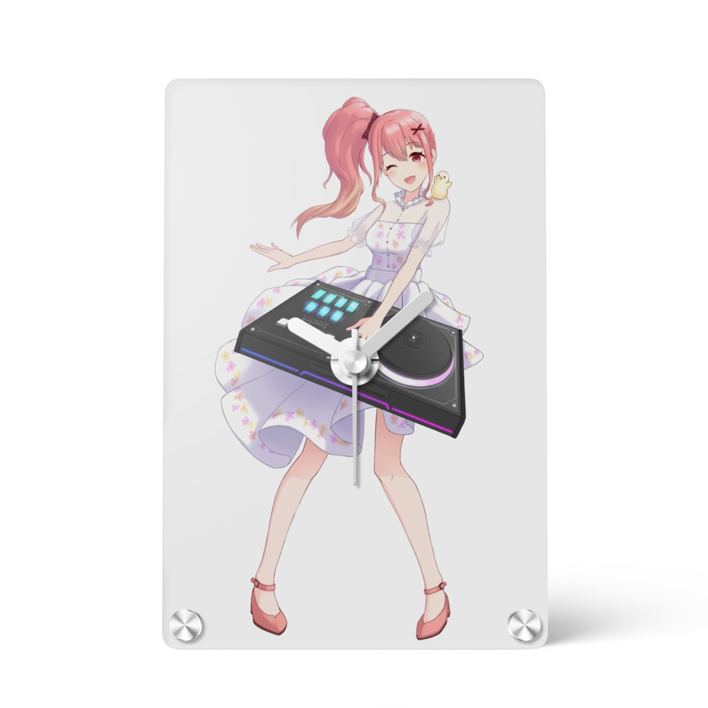 胡桃ろんアクリル時計B