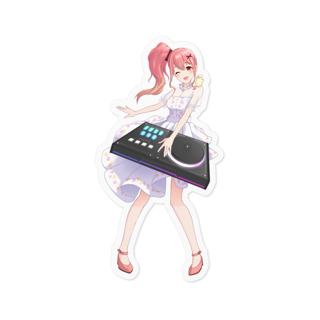 胡桃ろんステッカーB
