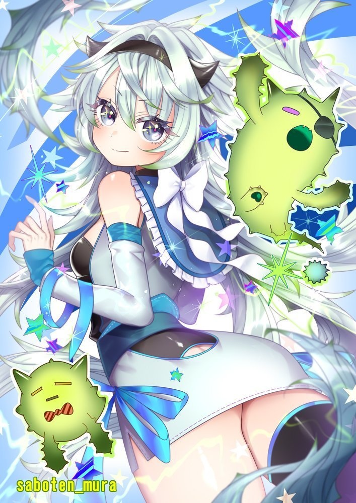 さぼてん村　プリント+原画