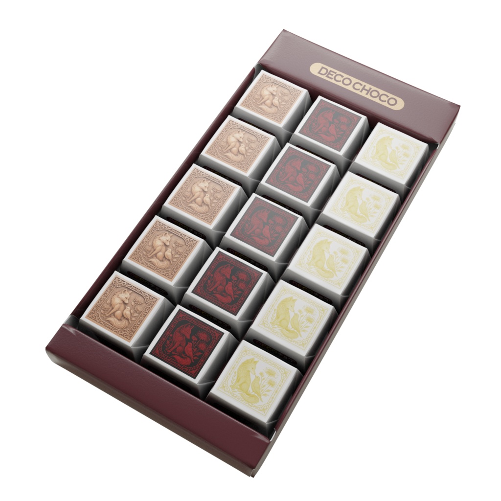 🦊寿雛🐥DECOチョコ